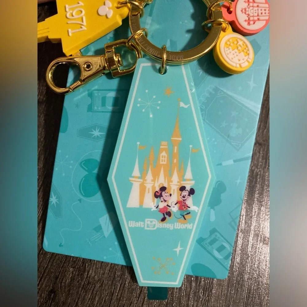 Play in the Park Disney Retro Hotel Keychain
